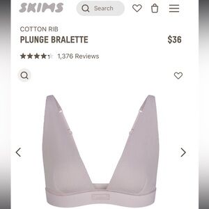 Skims Plunge Bralette